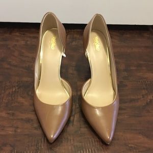 Tan Brown Pointed Stiletto Heels Size 10